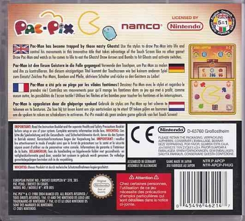 Pac-Pix - Nintendo DS (A Grade) (Genbrug)